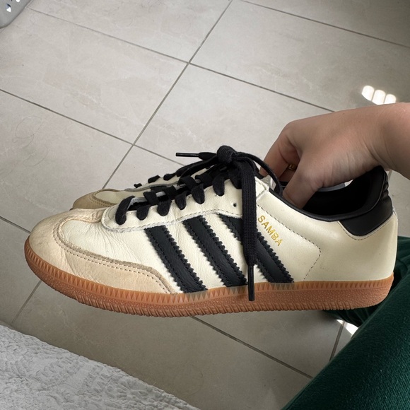 adidas | Shoes | Adidas Samba Og Sneakers In Cream White Sand Strata |  Poshmark